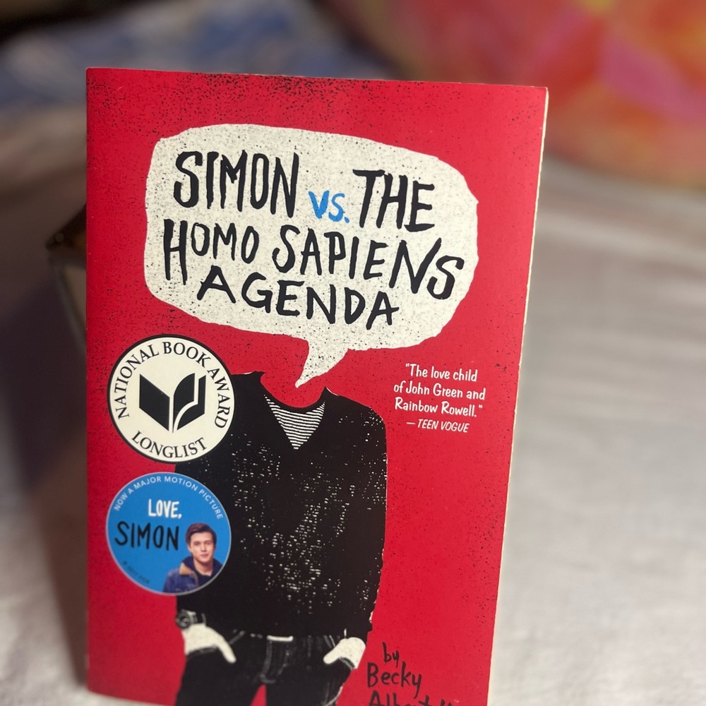 3 for $25- Simon vs. The Homo Sapiens Agenda Paperback Book